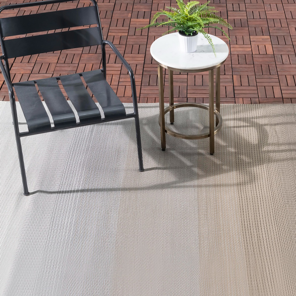Ash Big Sur Power-Loomed Outdoor Rug