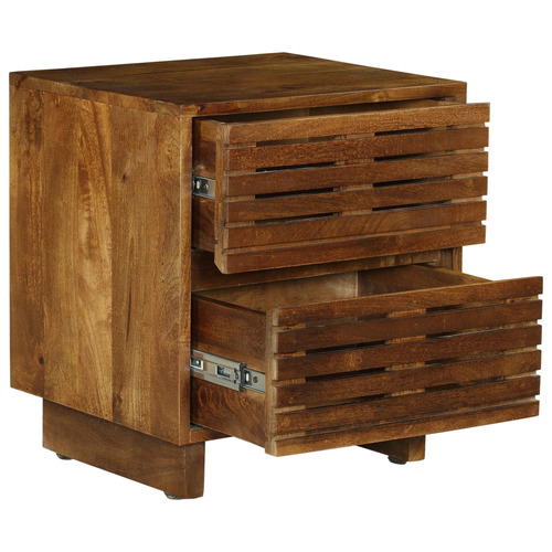 Damon Mango Wood Bedside Table