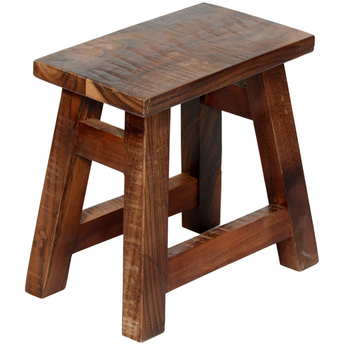 Decimus Solid Wood Accent Stool