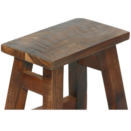 Decimus Solid Wood Accent Stool