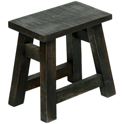 Decimus Solid Wood Accent Stool