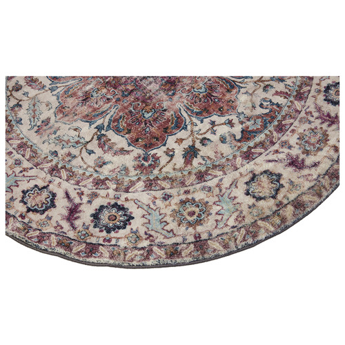 Demetrius Traditional Round Rug
