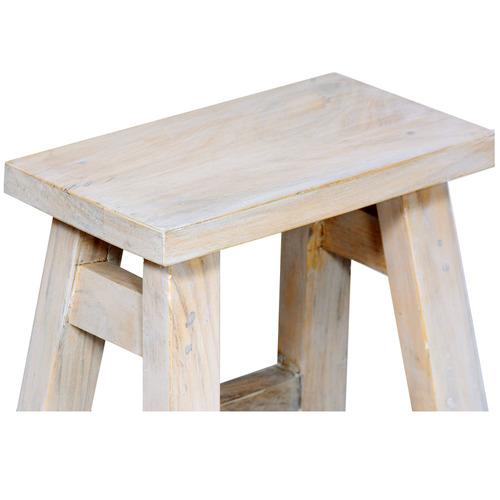 Decimus Solid Wood Accent Stool