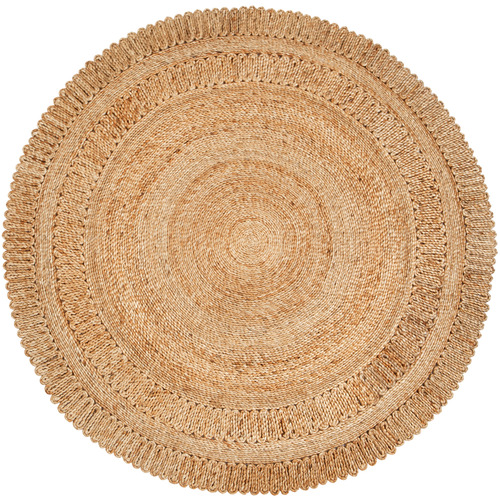 Home & Lifestyle Round Magnolia Jute Rug | Temple & Webster