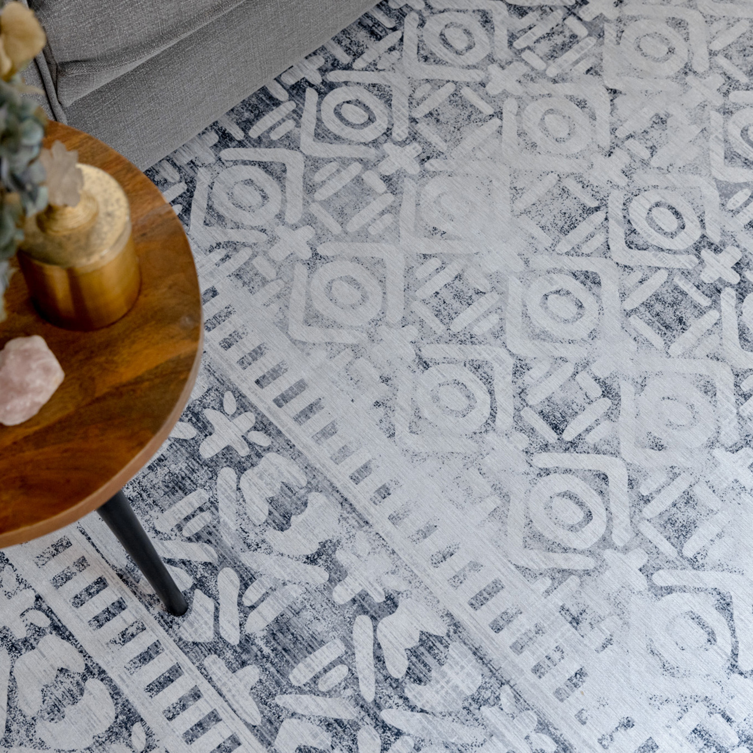 Grey-Oran-Power-Loomed-Rug
