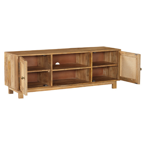 Briar 2 Door Mango Wood TV Unit