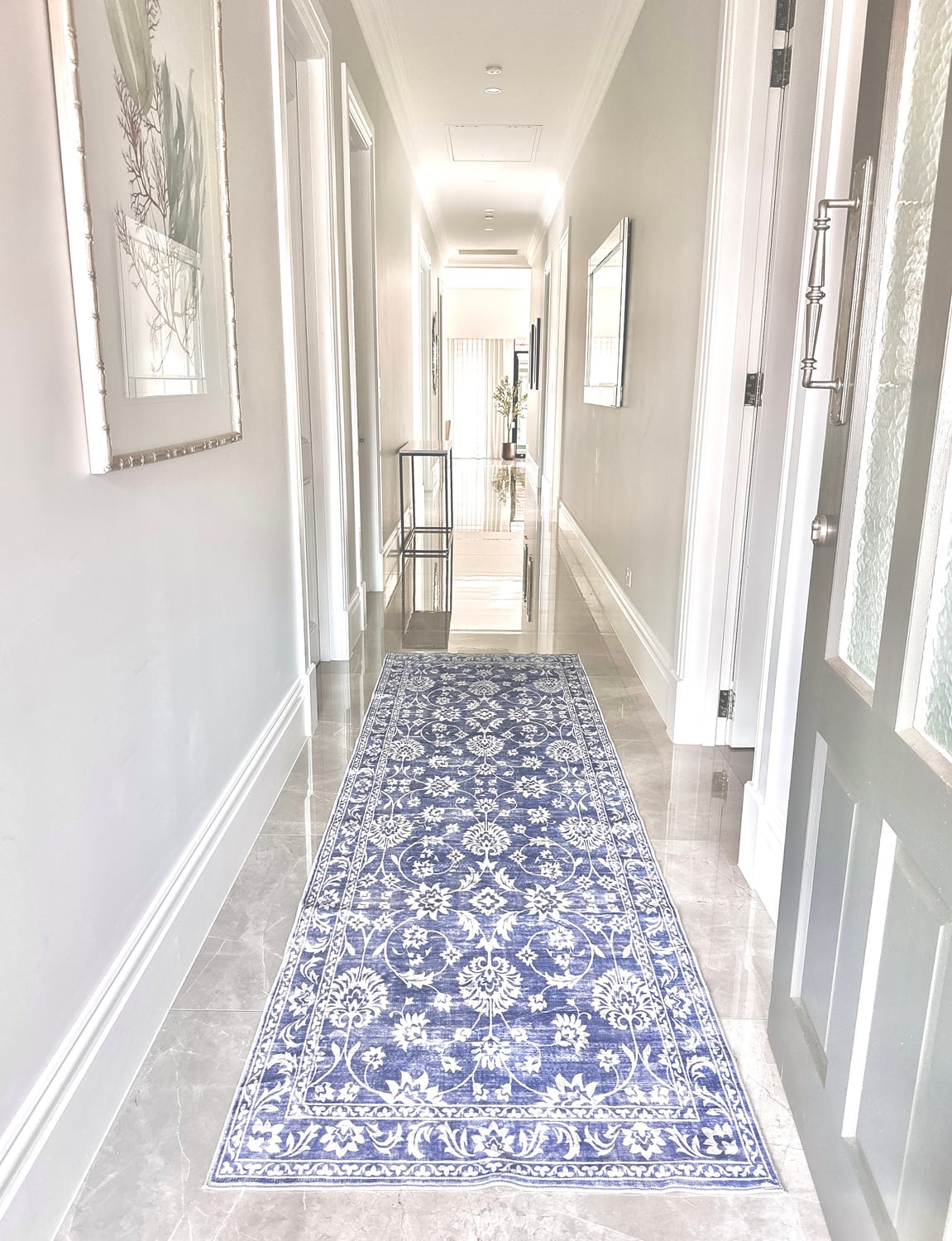 Blue-Megan-Machine-Washable-Rug