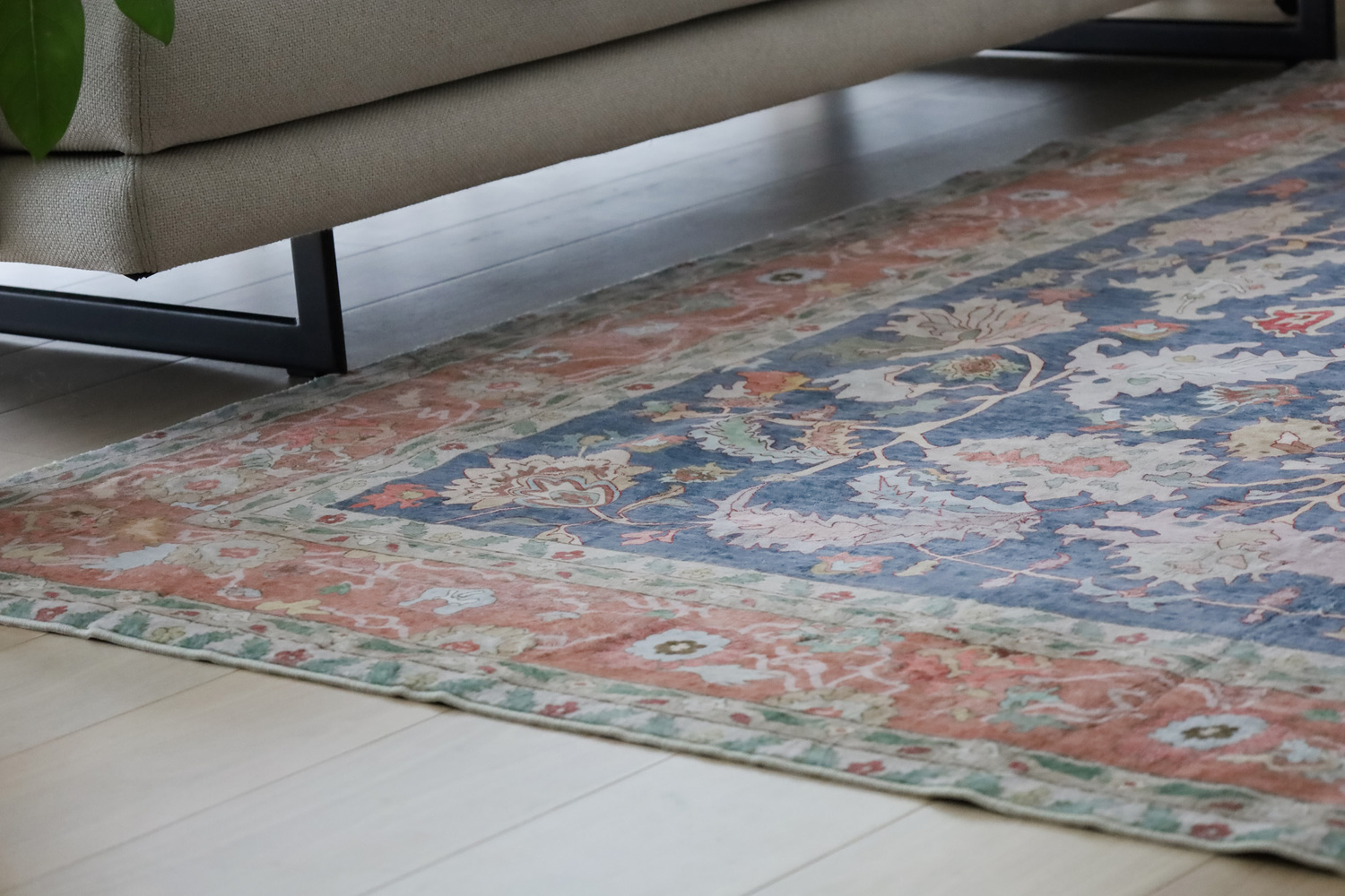 Night-Multi-Colour-Dalisay-Floral-Machine-Washable-Rug