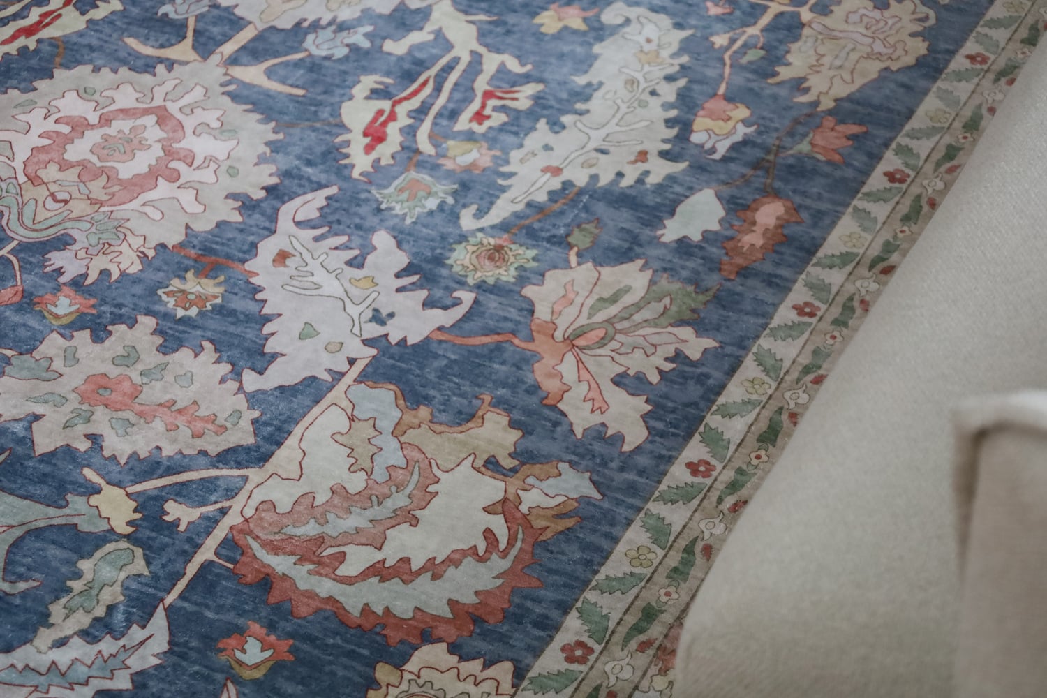 Night-Multi-Colour-Dalisay-Floral-Machine-Washable-Rug