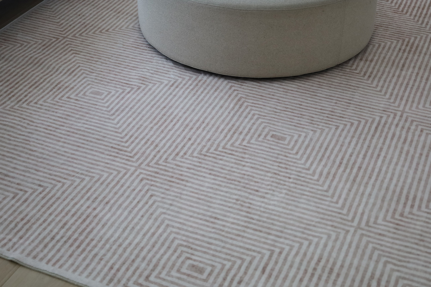 Beige-Amihan-Power-Loomed-Machine-Washable-Rug