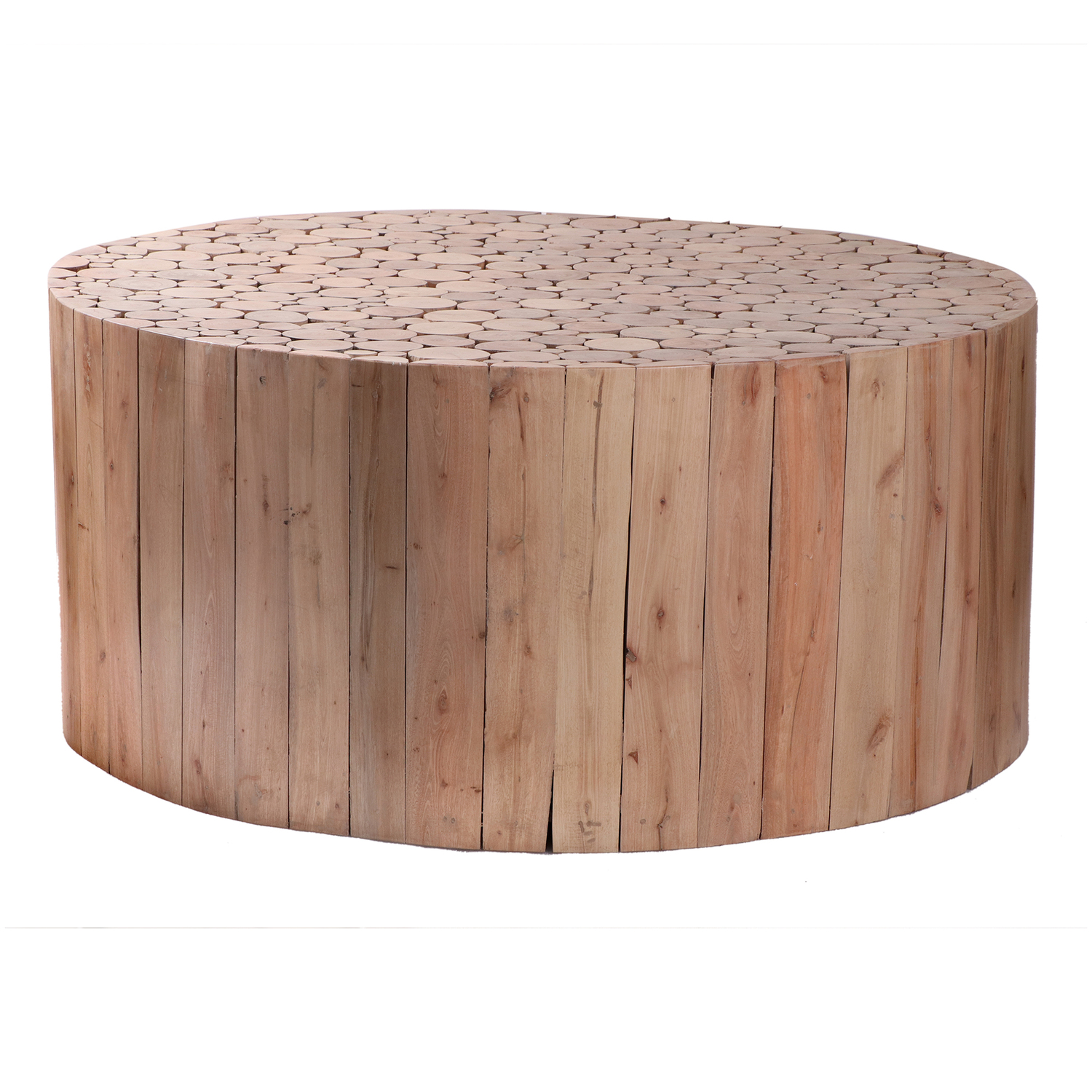 Beau Reclaimed Mango and Acacia Wood Coffee Table