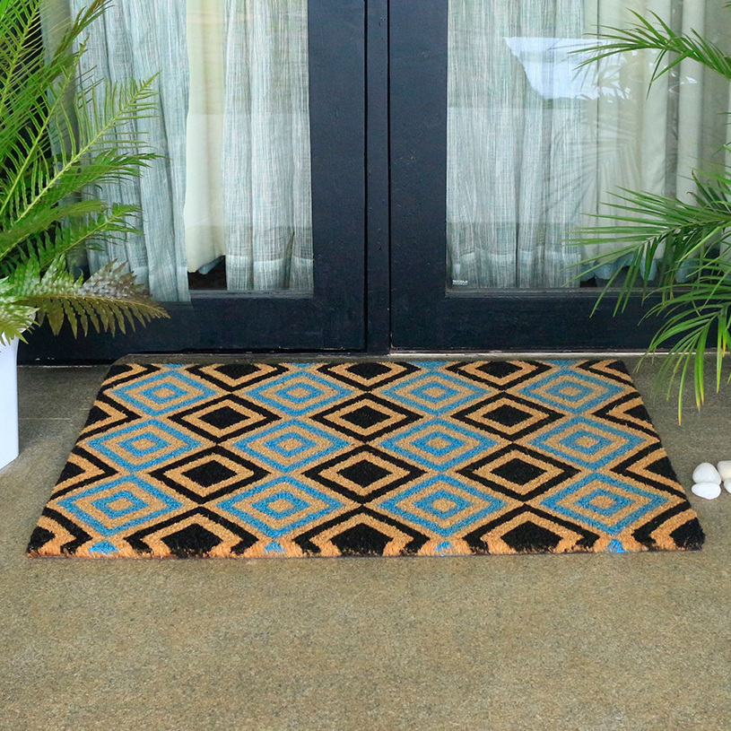 Diamonds-Kate-Coir-Doormat