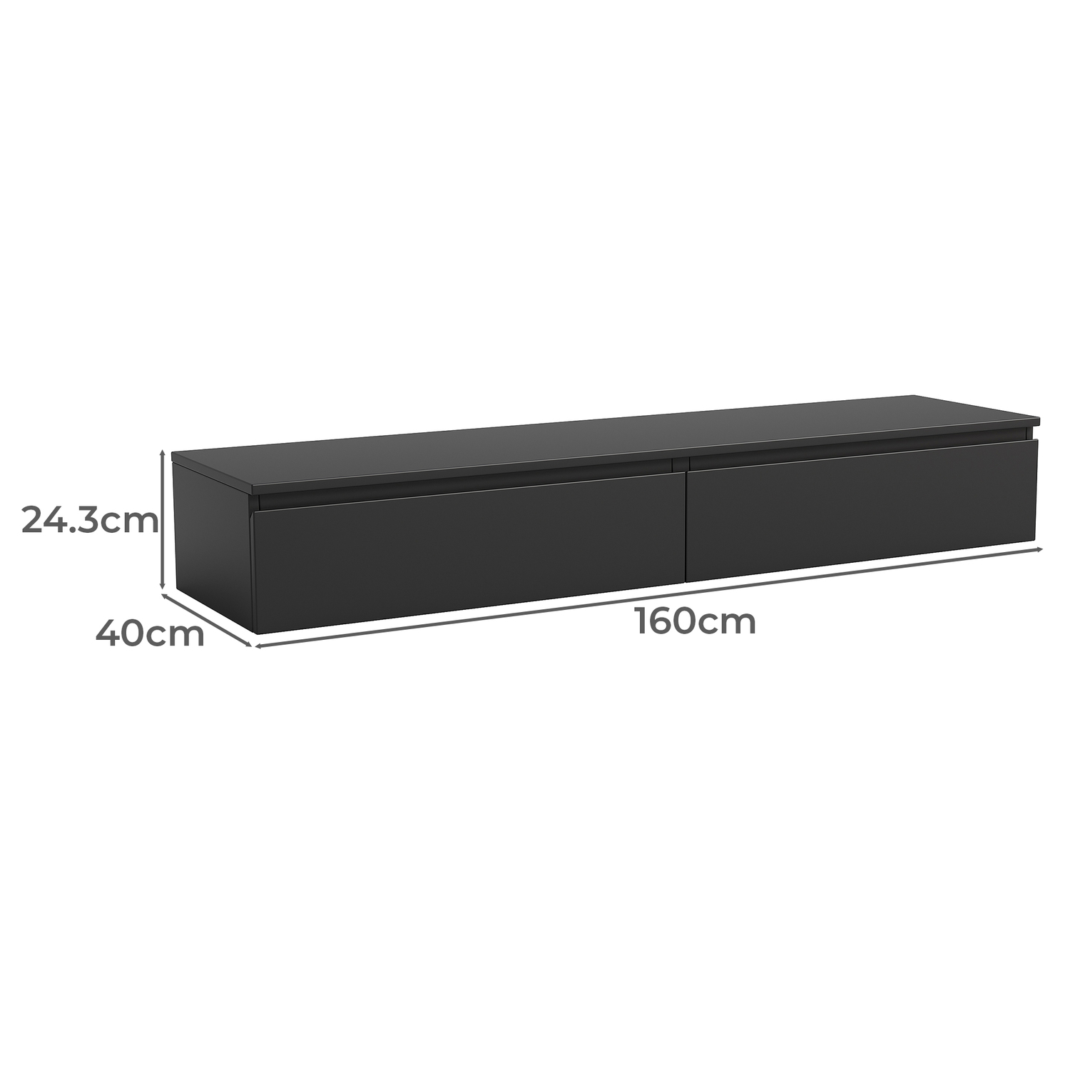 Tanner Wall Mount TV Unit
