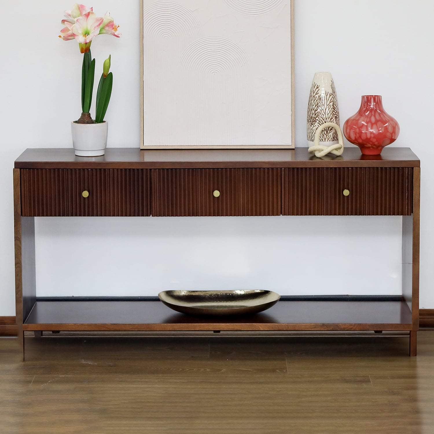 Belmont Mango Wood Console Table