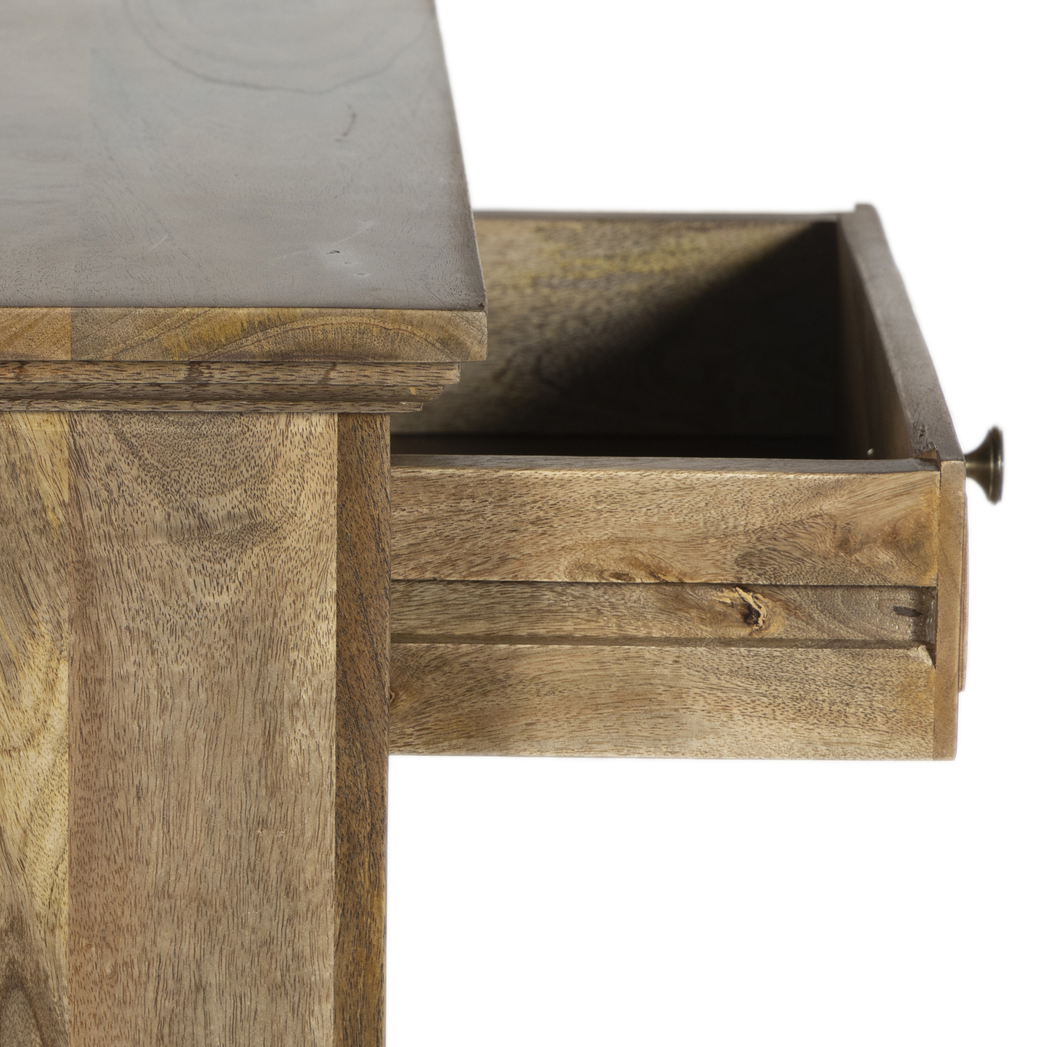 Powell Mango Wood Bedside Table