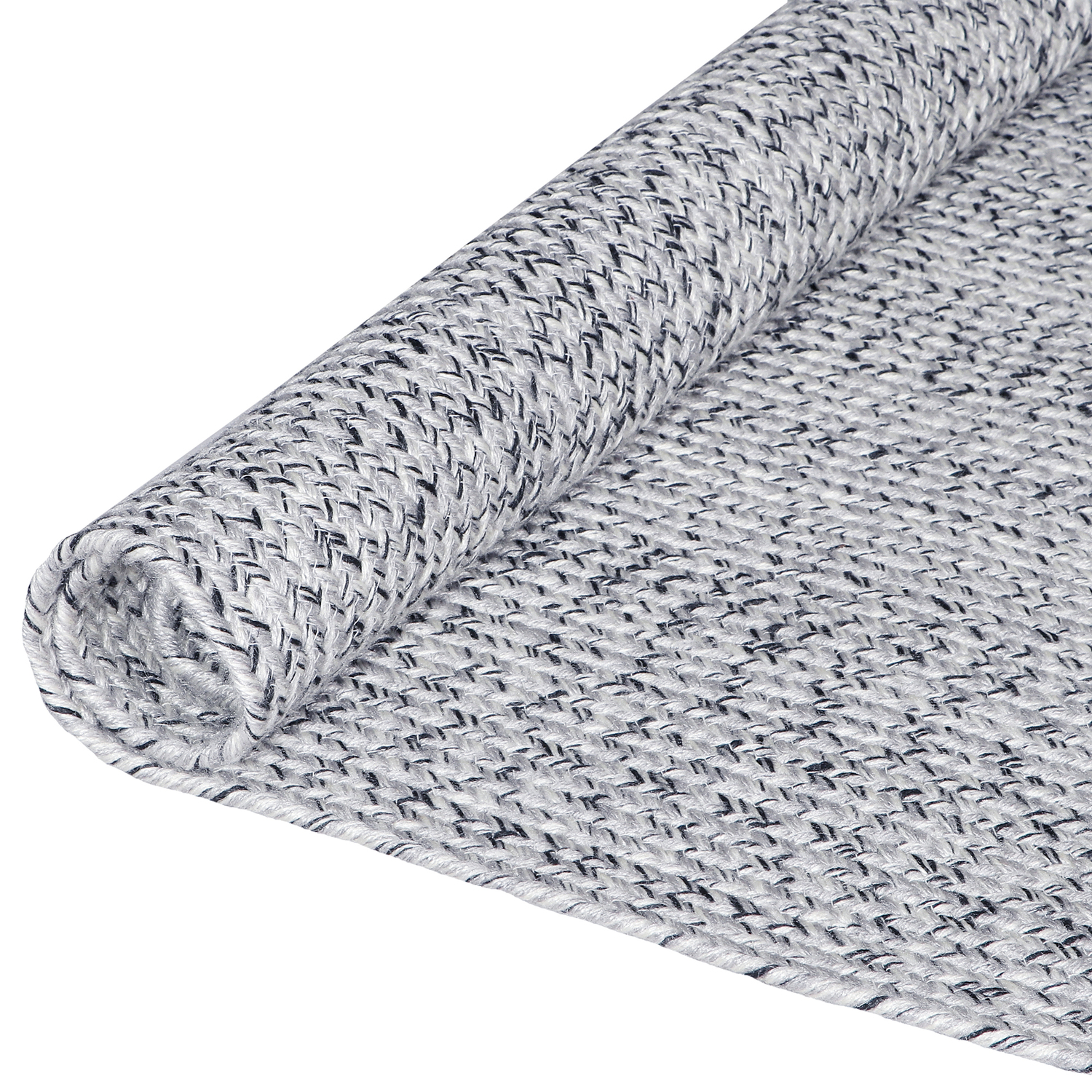 Grey Albany Indoor/Outdoor Oval Rug