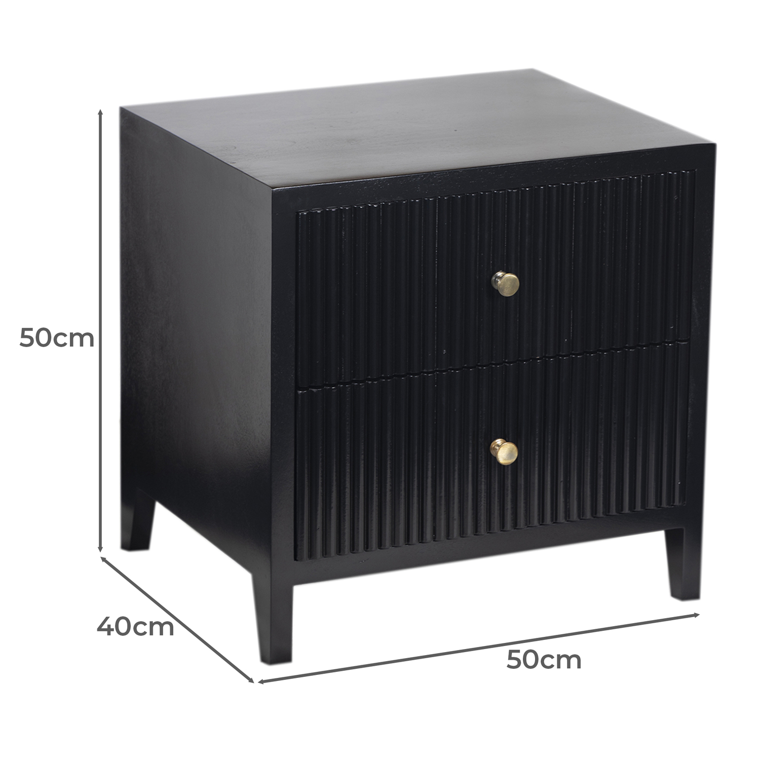 Belmont Mango Wood Bedside Table