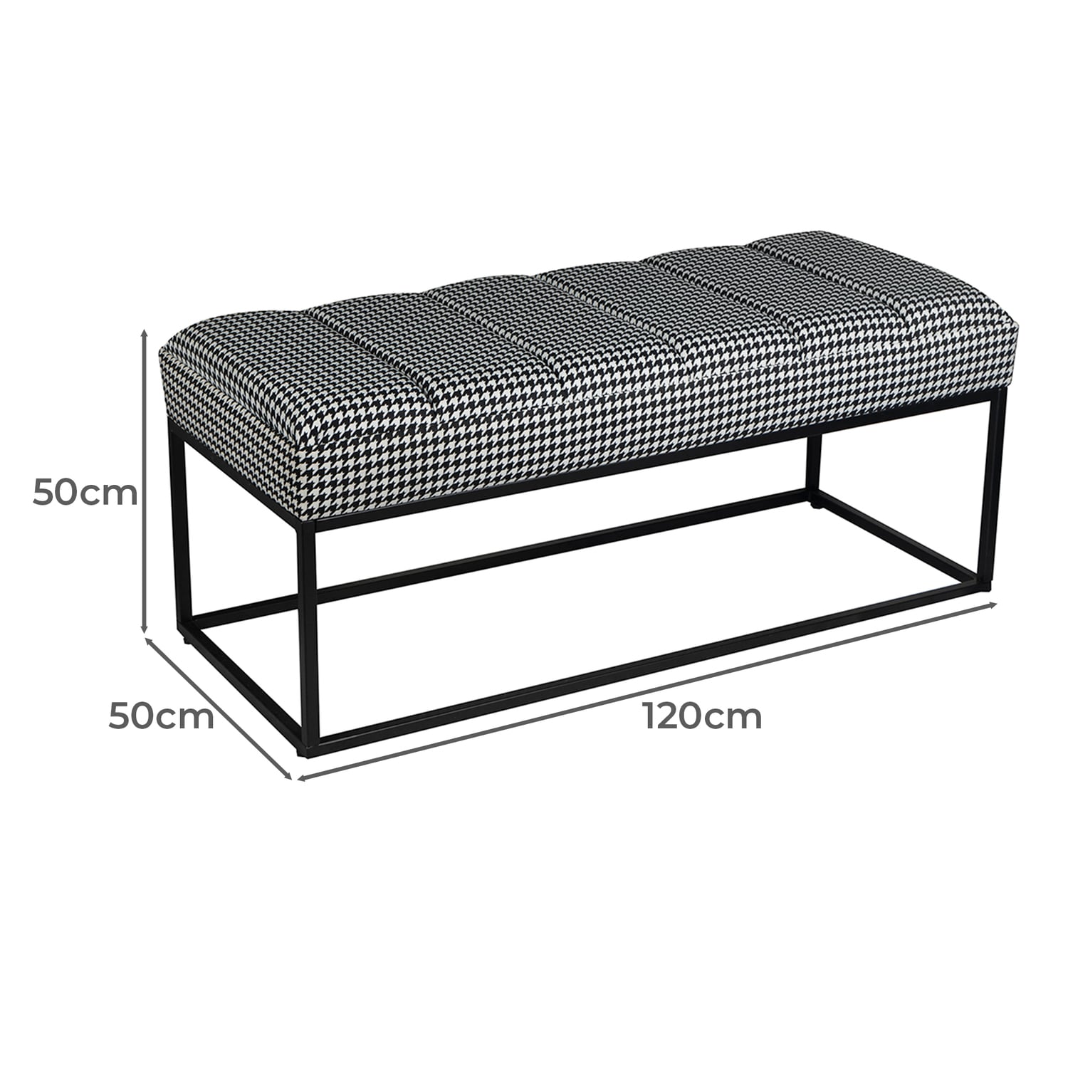 Riverton Upholstered Ottoman Bench