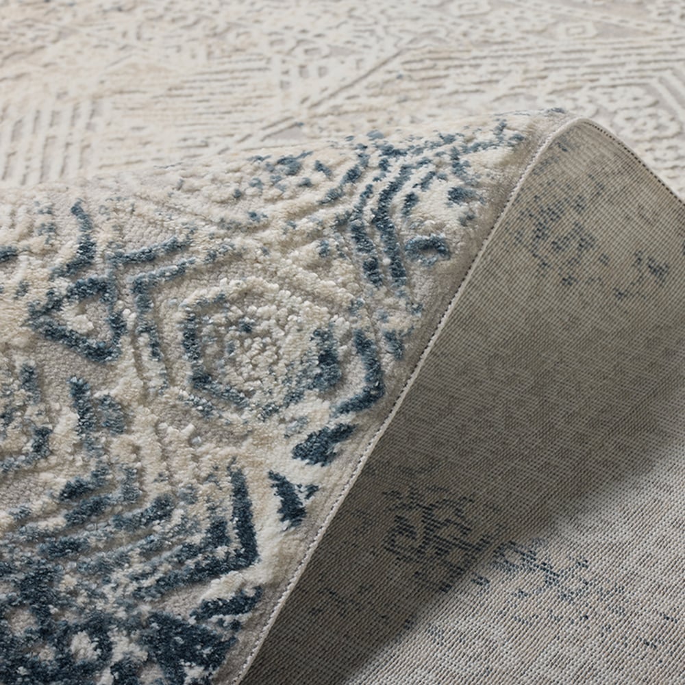 Grey Valle Distressed Rug