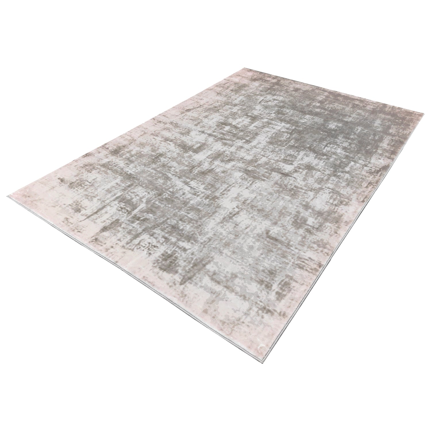 Beige Abel Machine Washable Rug