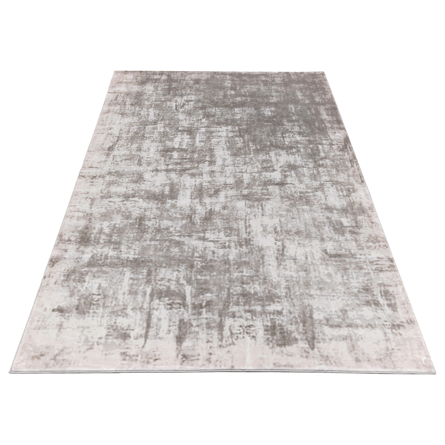 Beige Abel Machine Washable Rug