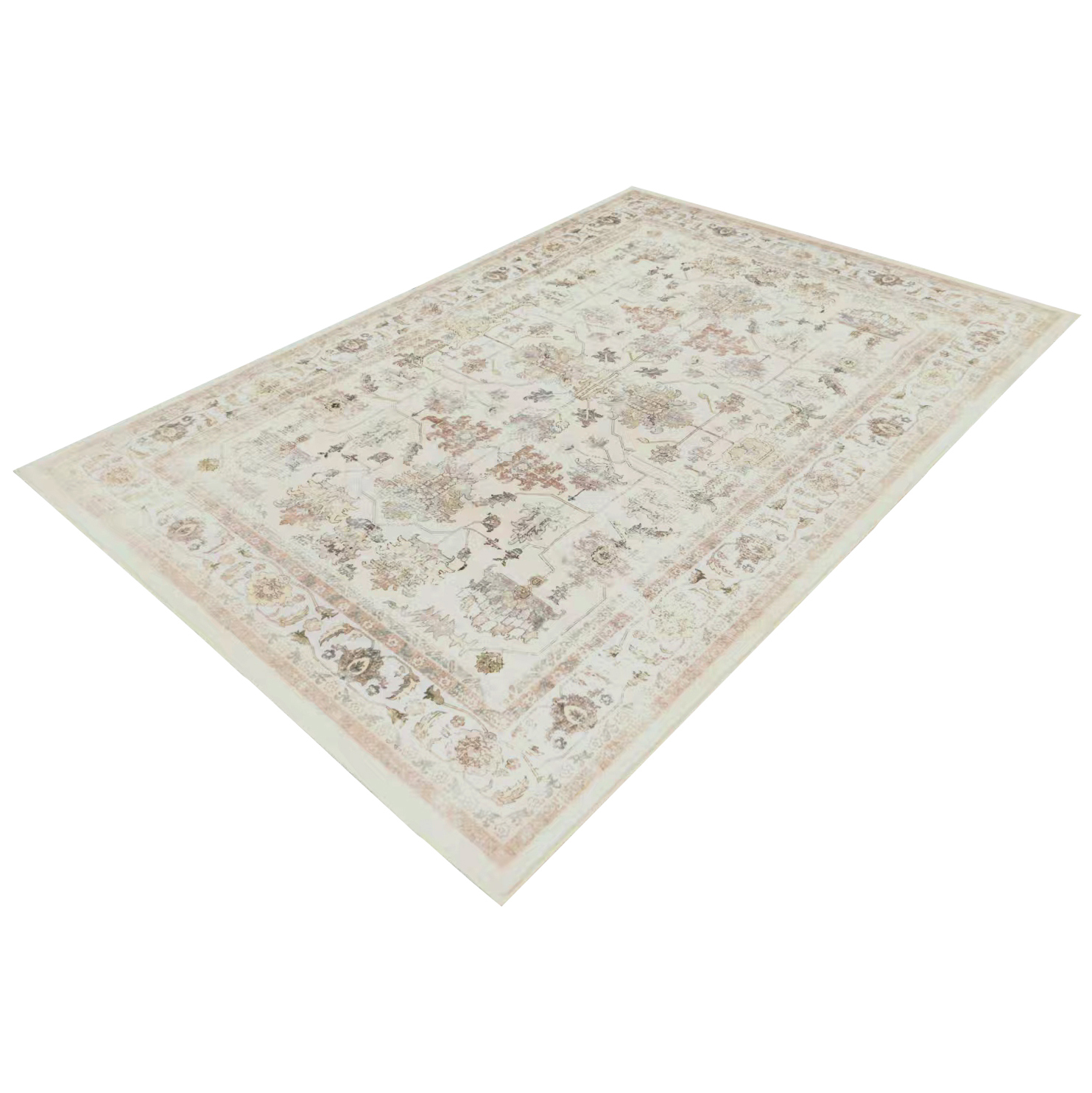 Multicoloured Anisha Machine Washable Rug