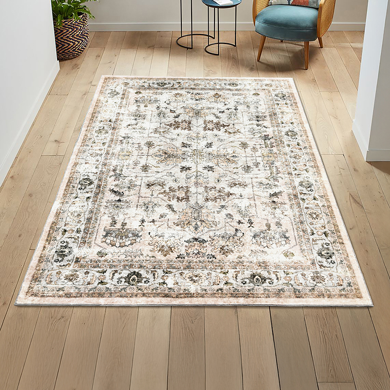 Saskia Machine Washable Rug