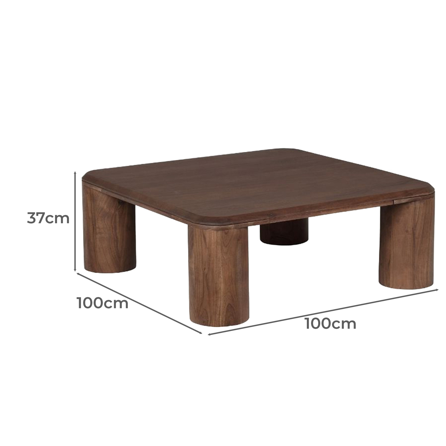 Berlin Acacia Wood Coffee Table