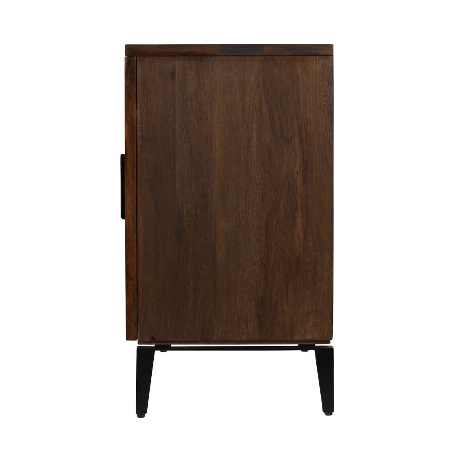 Elian Mango Wood 4 Door Sideboard Buffet