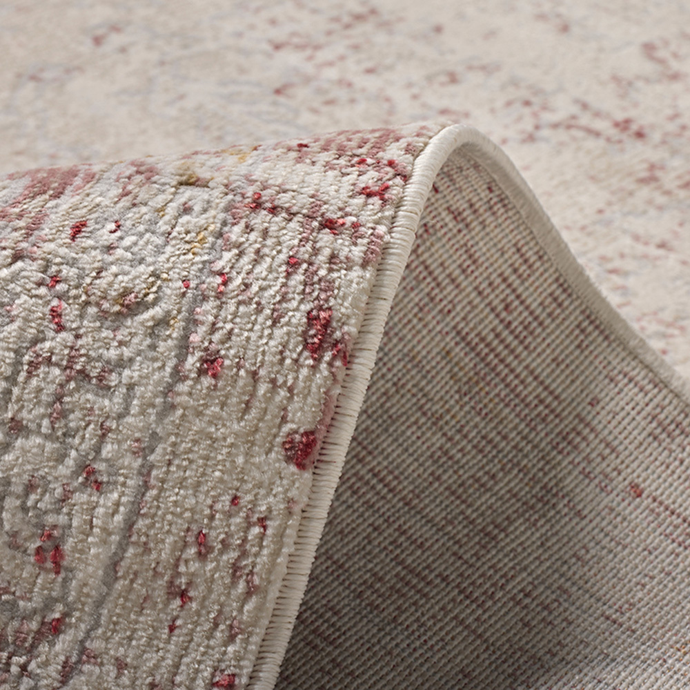 Pale Rose Blush Huxley Modern Rug