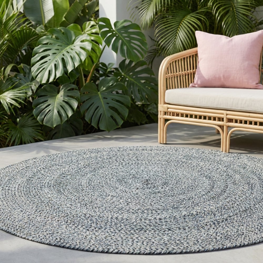 Barnaby Round Indoor/Outdoor Rug