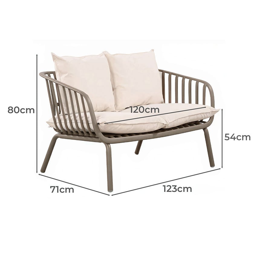 2 Seater Rhinoa Outdoor Sofa