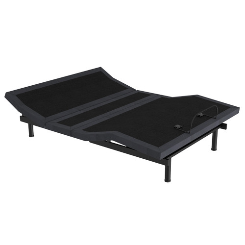 Black Nunez Steel Motion Bed | Temple & Webster