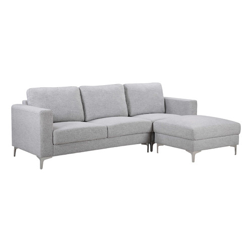 Innova Australia Alexis 3 Seater Corner Sofa with Ottoman