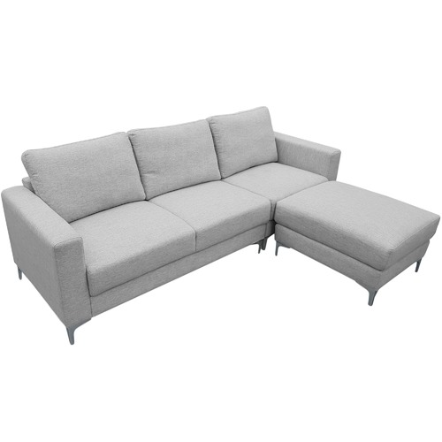 Innova Australia Alexis 3 Seater Corner Sofa with Ottoman