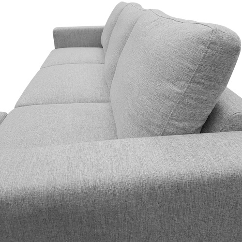 Innova Australia Alexis 3 Seater Corner Sofa with Ottoman