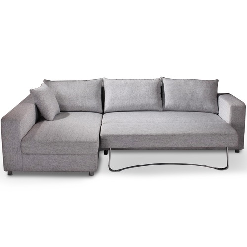 Sarah Corner Sofa Bed with Storage Chaise Temple & ster