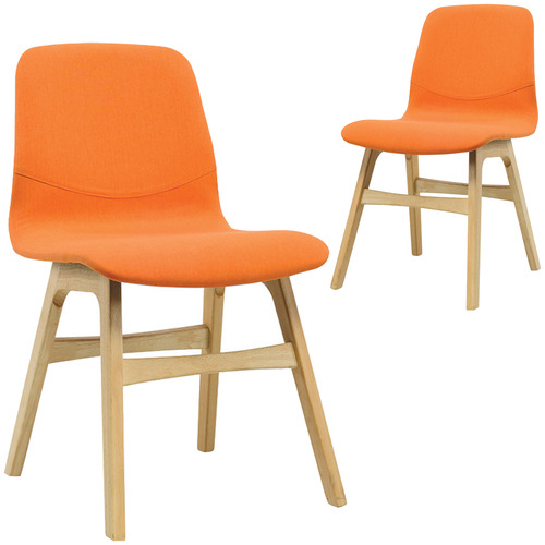 fabric dining chairs with oak legs