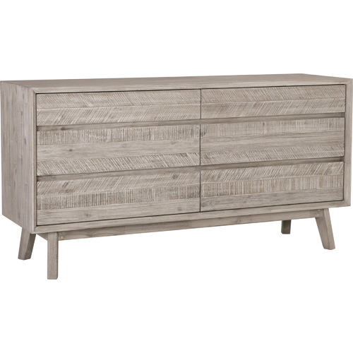 Madrid Acacia Wood Chest Of Drawers Temple Webster