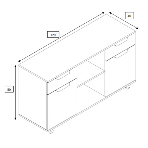 Aftan Wooden Executive Desk