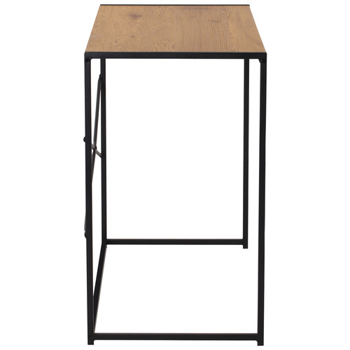 InnovaStudio Natural & Black Bradshaw Study Desk | Temple & Webster