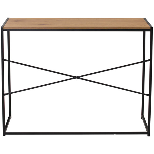 Natural & Black Bradshaw Study Desk