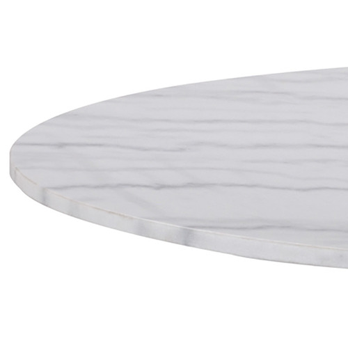 Margaux Round Marble Dining Table