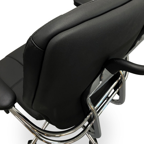 Black Maximilien Faux Leather Executive Office Chair