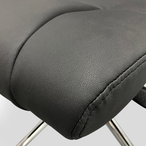 Black Maximilien Faux Leather Executive Office Chair