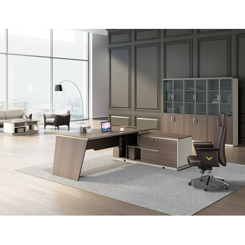 InnovaStudio Kamila Executive Desk with Reversible Return | Temple ...