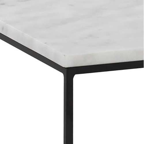 Rollins Square Marble Coffee Table