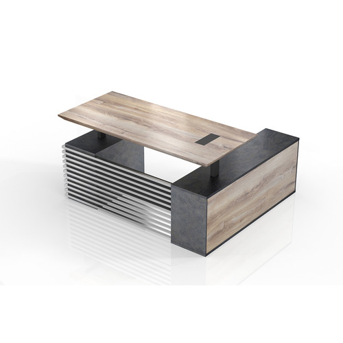 Phoenix Lift-Top Executive Desk with Return