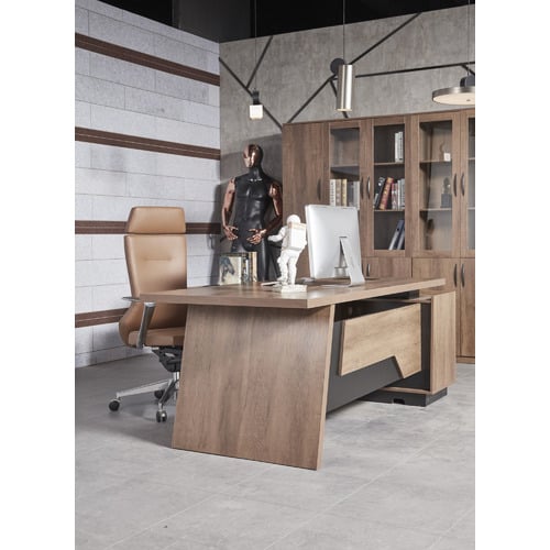 Sutton Executive Desk with Return