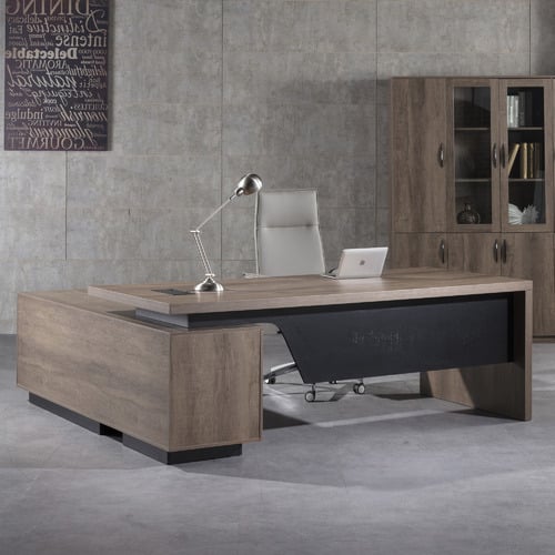 Balder Executive Desk with Return